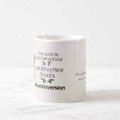 Mug Inversion d'accord 6-4 SPECIAL Blanc cassé (Centre)
