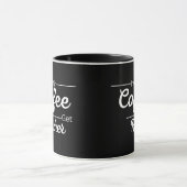 Mug Investir Moderne Dans Le Café Texte Blanc Typograp (Centre)