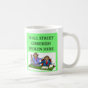 Mug investisseur de marché boursier de Wall Street