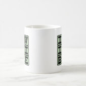 Mug Invisible, Invisible à l'œil nu (Centre)