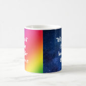Mug Invitation de devis, chercher Rainbows & Stars (Centre)