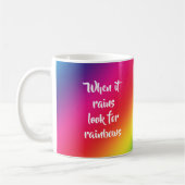 Mug Invitation de devis, chercher Rainbows & Stars (Gauche)