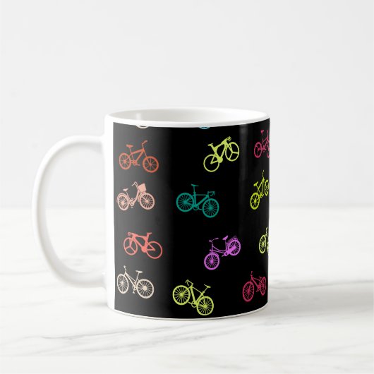 Mug Invitation motif à vélo (Gauche)