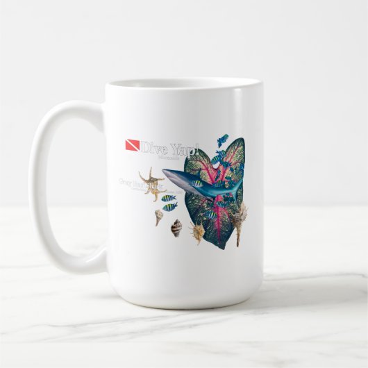 Mug Invitation tropicale (Gauche)