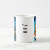 Mug Invité du chat de Noël (Centre)