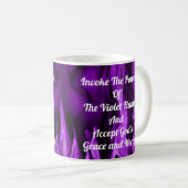 Mug Invoquer La flamme Violette (Devant droit)