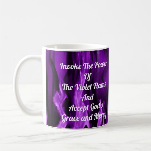 Mug Invoquer La flamme Violette (Gauche)