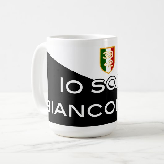 MUG IO SONO BIANCONERO - (Devant gauche)