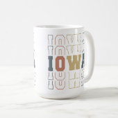 Mug Iowa (Devant droit)