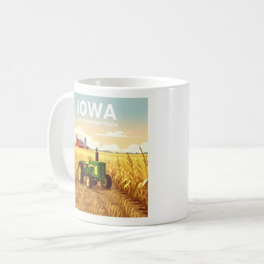 Mug Iowa vintage (Devant gauche)