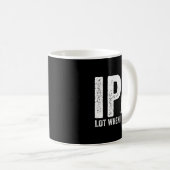 Mug Ipa Lot When I Drink Funny Beer Pun Drinker Drinki (Devant droit)