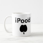 Mug iPoo'd (Gauche)