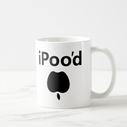 Mug iPoo'd (Droite)