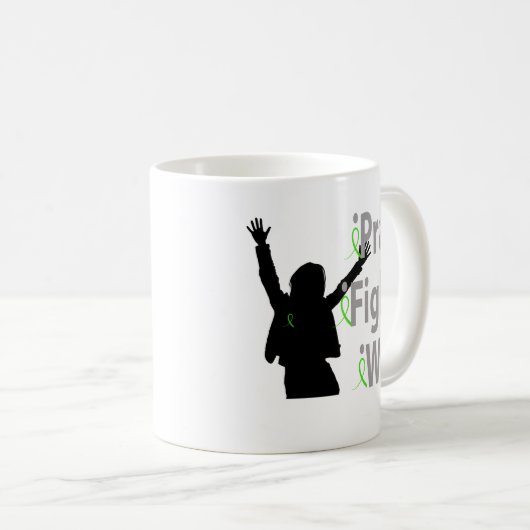 Mug iPray. iFight. iWin. (Devant droit)