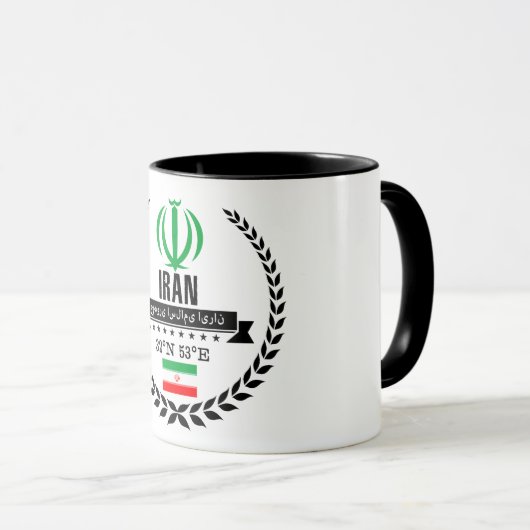 Mug Iran (Devant droit)