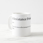 Mug Ire boug de potion de résistance (Devant gauche)