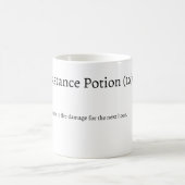 Mug Ire boug de potion de résistance (Centre)