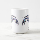 Mug Iridescent Cyber Scorpion Mechanical Art (Centre)