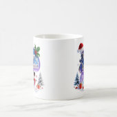 Mug Iridescent Noël 'Merry & Caffeinated' (Centre)