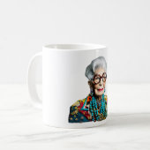 Mug Iris Apfel (Devant gauche)