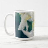 Mug Iris avec gouttelettes d'eau (Gauche)