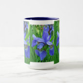 Mug iris bleu (Centre)