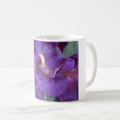 Mug Iris Closeup rouge profond (Devant droit)