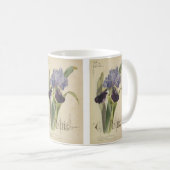 Mug Iris de jardin par Paul Jerrard (Devant droit)