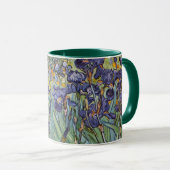 Mug Iris de Van Gogh Peinture Impressionniste (Devant droit)