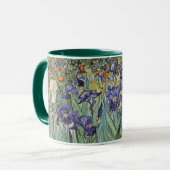 Mug Iris de Van Gogh Peinture Impressionniste (Devant gauche)