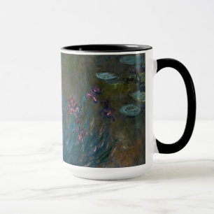 Mug Iris et nénuphars