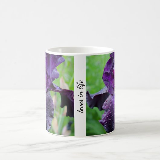 Mug Iris foncé violet (Centre)