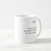 Mug Iris - Messagère des Dieux (Devant droit)