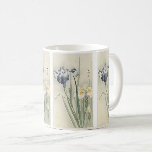 Mug Iris par Ohara Koson (Devant droit)
