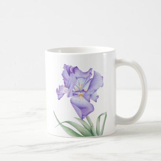 Mug Iris pourpre (Droite)
