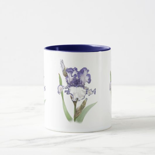 Mug Iris pourpre rouillé (Centre)