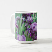 Mug Iris pourpres (Devant gauche)