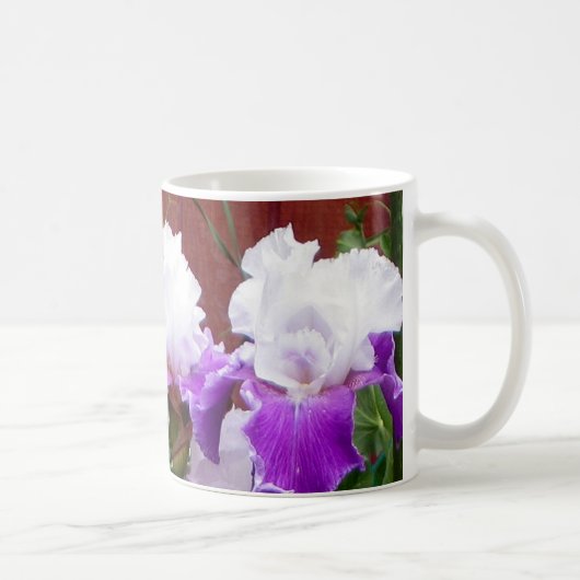 Mug Iris pourpres et blancs (Droite)
