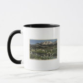 Mug Iris Sauvages Cultivant Près Du Mont Mammoth (Gauche)