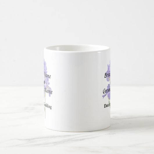 Mug Iris triple violet (Centre)