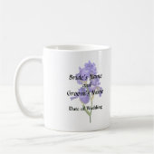 Mug Iris triple violet (Gauche)