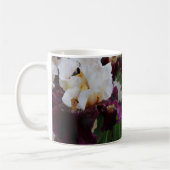 Mug Iris violet et blanc (Gauche)