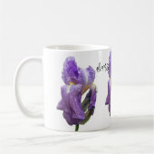 Mug Iris violet photo (Gauche)