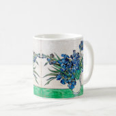 Mug Irises (1890) de Vincent Van Gogh (Devant droit)