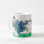 Mug Irises (1890) de Vincent Van Gogh (Devant gauche)