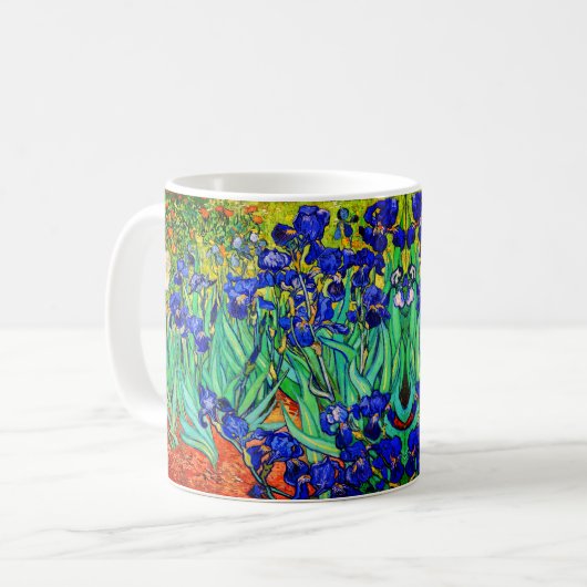 Mug Irises de Vincent Van Gogh (Devant gauche)