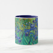 Mug Irises de Vincent Van Gogh (Centre)