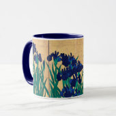 Mug Irises Japonais (détail), Ogata Kōrin (Devant gauche)