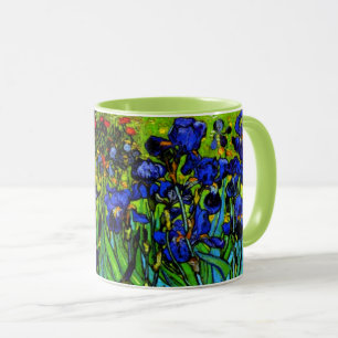 Mug Irises, le célèbre tableau floral de Van Gogh