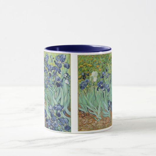 Mug Irises par Van Gogh (Centre)